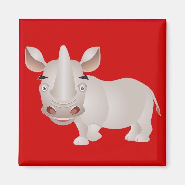 Imán Baby Rhino (Frente)