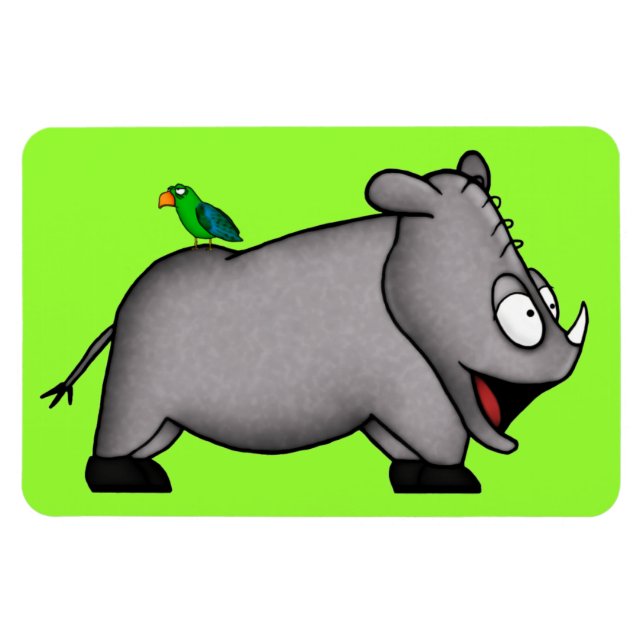 Imán Baby Rhino (Horizontal)