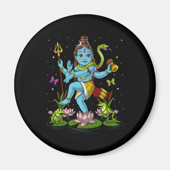 Imán Baby Shiva Nataraja (Frente)