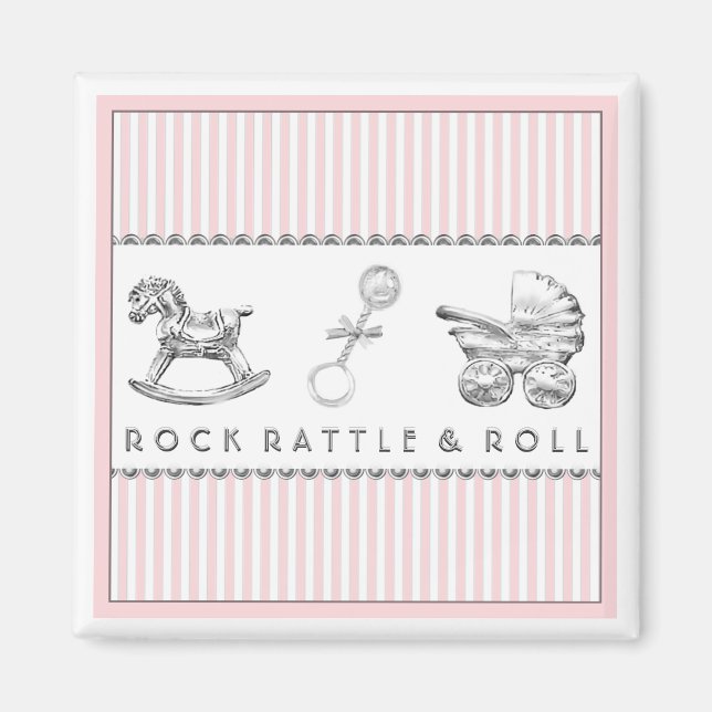 Imán Baby Shower Favors (Frente)