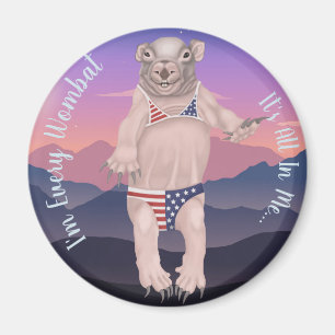 Imán Baby Wombat Magnet