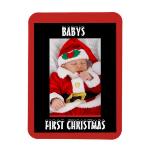 Imán Babys First Christmas Magnet