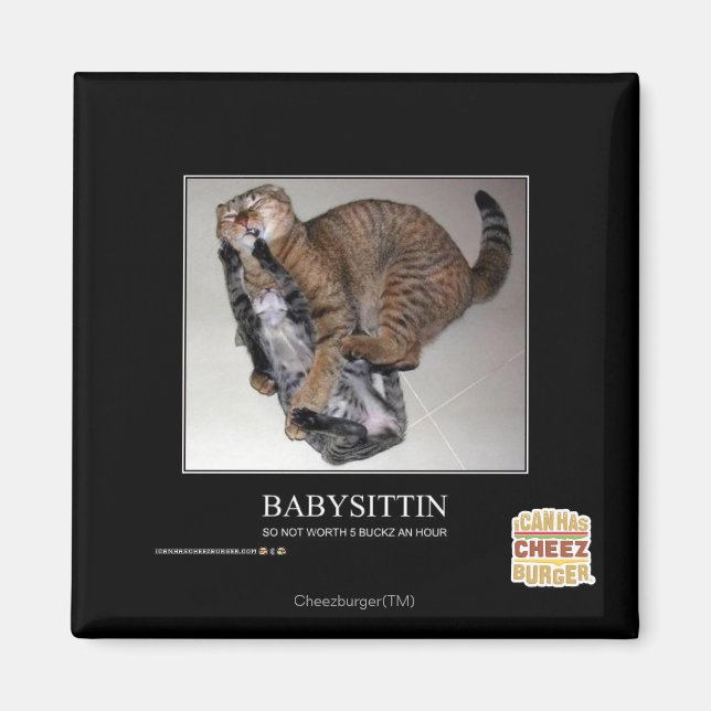 Imán Babysittin (Frente)