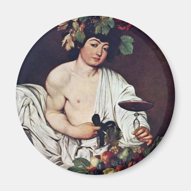 Imán Bacchus De Michelangelo Merisi Da Caravaggio (Frente)