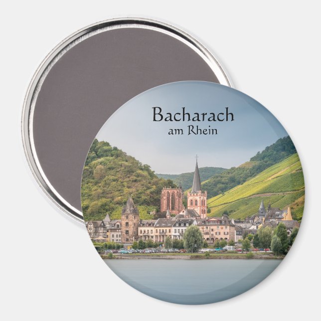 Imán Bacharach am Rhein - Alemania (Anverso/Reverso)