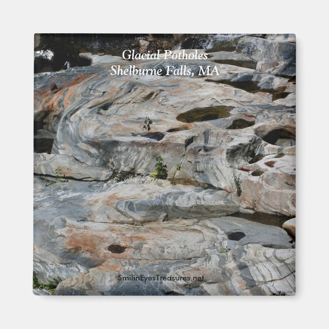 Imán Baches glaciales Shelburne Cae MAMÁES Magnet (Frente)