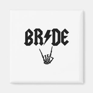 Imán Bachiller de Halloween en el esqueleto de Bride Ro