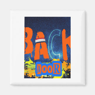 Imán “back Door Chemistry” Design Chiffon Top 