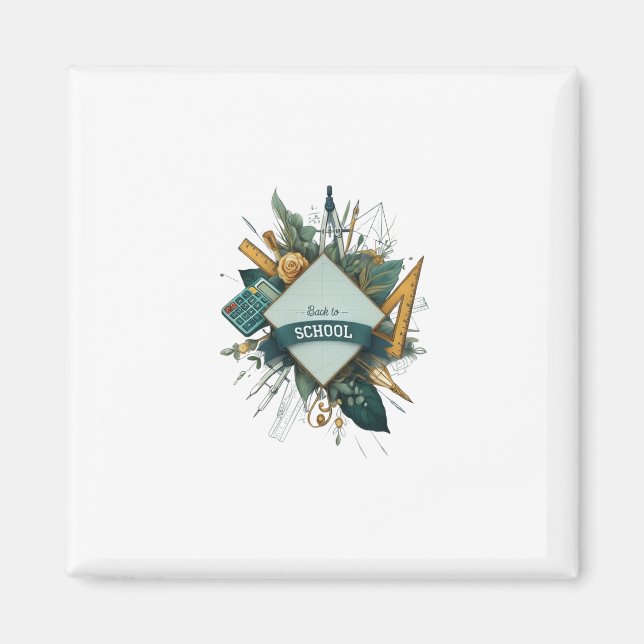 Imán back to school magnet (Frente)