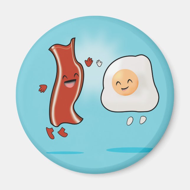 Imán Bacon ama los huevos (Frente)