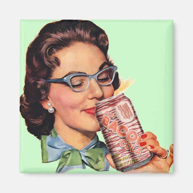 Imán ¡BACON Cola! (Frente)