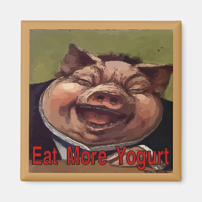 Imán Bacon disfrazado (Frente)