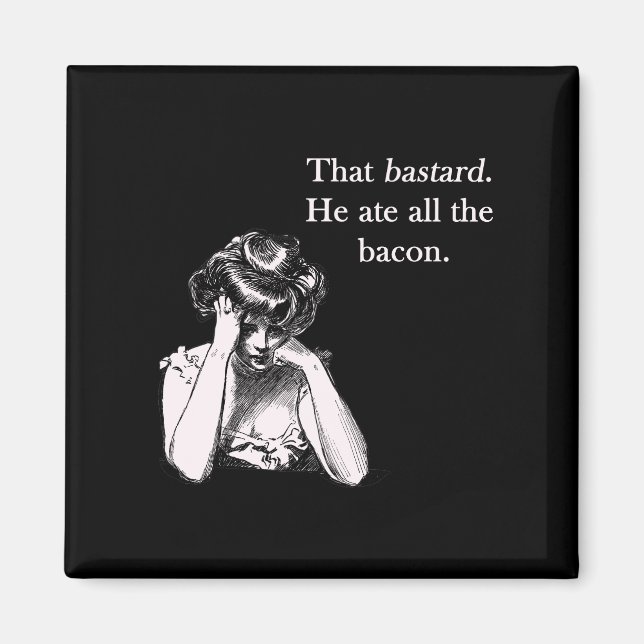 Imán Bacon Ese Bastardo Que comió todo (Frente)