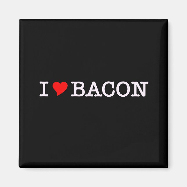 Imán Bacon I Love (Frente)