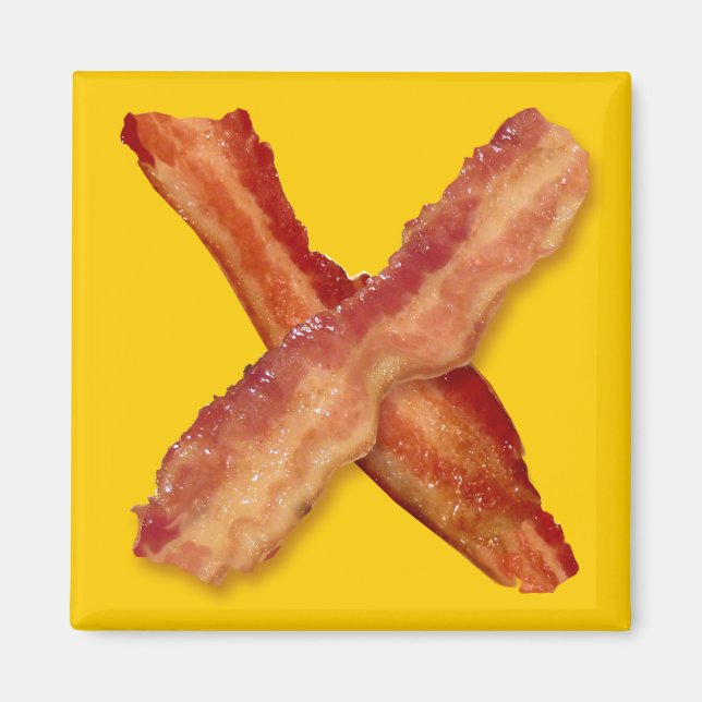 Imán Bacon X O X LOVE (Frente)