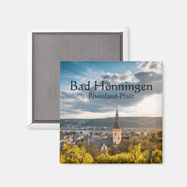 Imán Bad Hönningen Alemania (Anverso/Reverso)