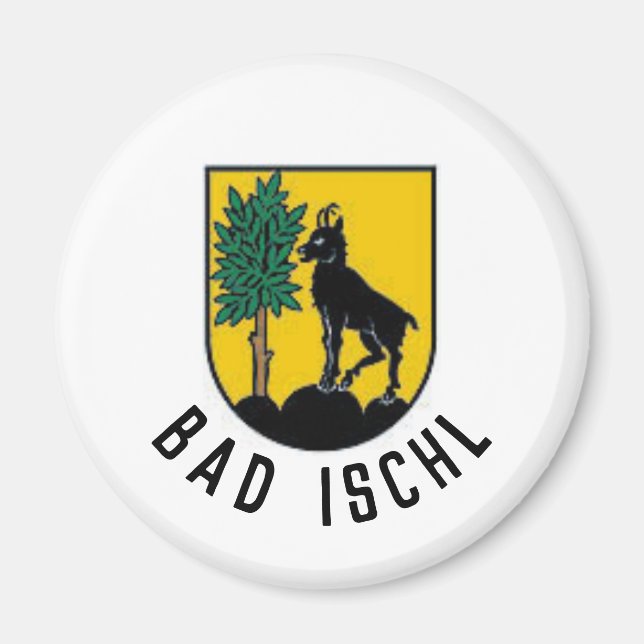 Imán Bad Ischl (Austria), escudo de armas (Frente)