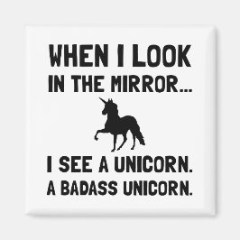 Imán Badass Unicorn