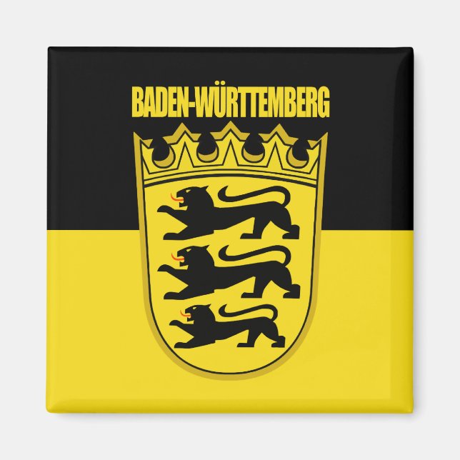 Imán Baden-Wurtemburg Menos Armas (Frente)