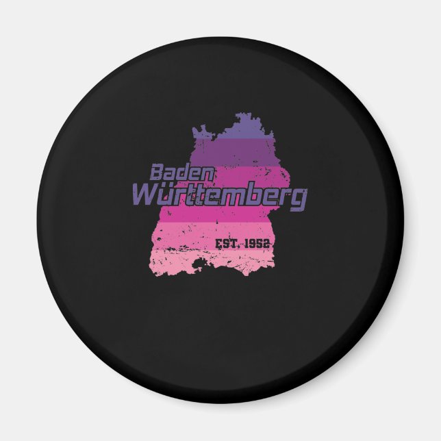 Imán Baden Württemberg Bundesland Deutschland (Frente)