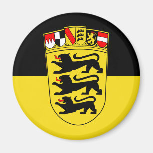 Imán Baden-Württemberg (estado, mayores brazos),