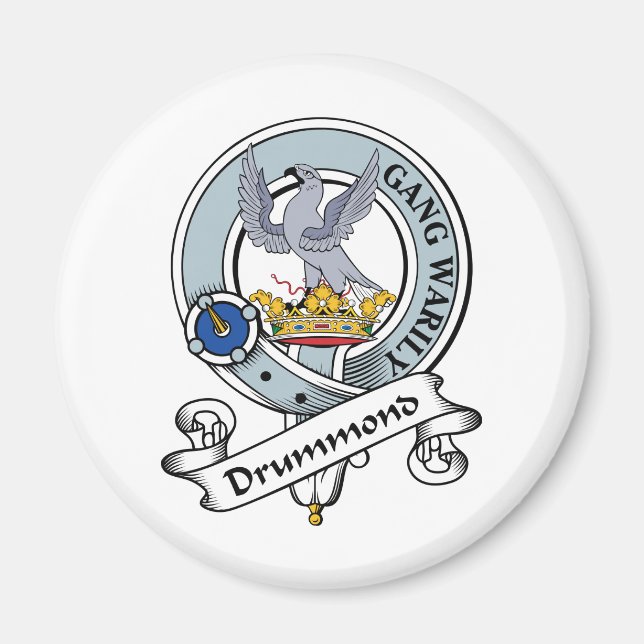 Imán Badge de Drummond (Frente)