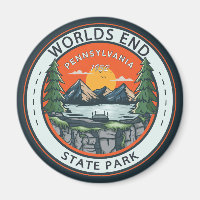 Badge del World End State Park Pennsylvania
