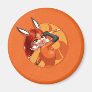 Imán Badge Naranja Rena Rouge