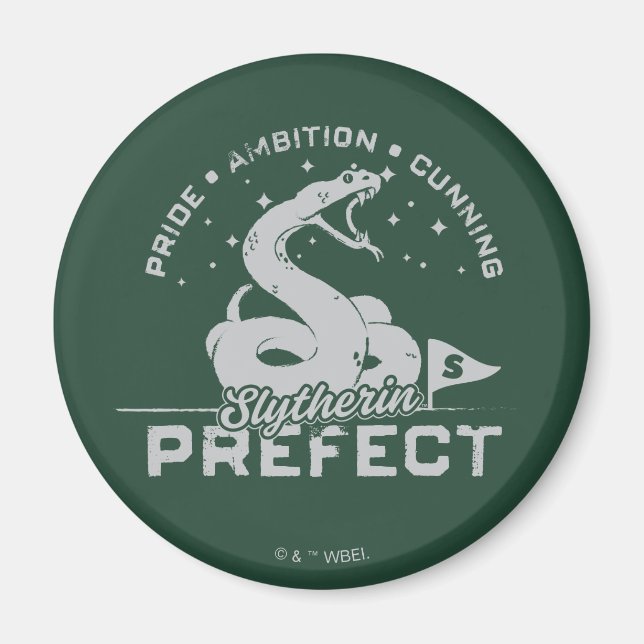 Imán Badge Prefecto SLYTHERIN™ (Frente)