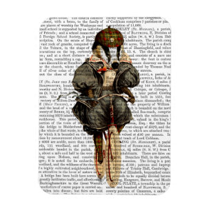 Imán Badger en bicicleta vieja