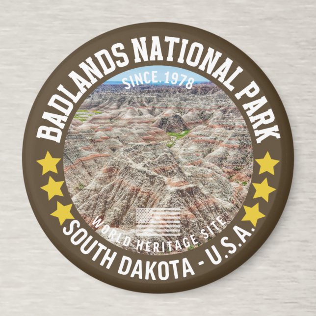 Imán Badlands National Park Mountains Landscape (Subido por el creador)