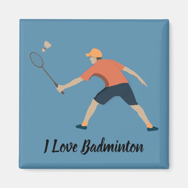 Imán Badminton (Frente)
