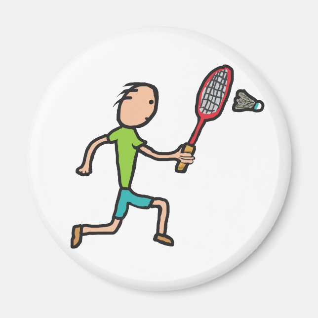 Imán Badminton (Frente)