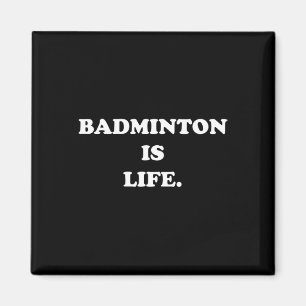 Imán Badminton es el divertido jugador deportivo de la