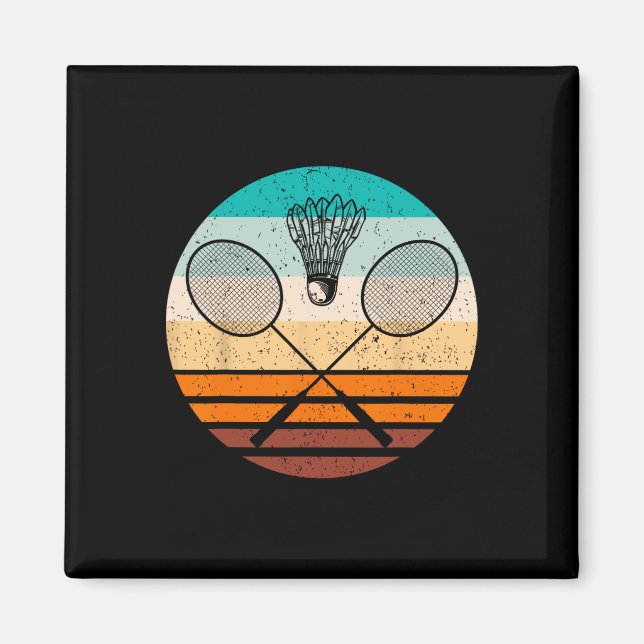 Imán Badminton Player (Frente)