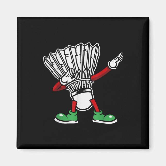 Imán Badminton Racket Dabbing Shuttle Badminton (Frente)