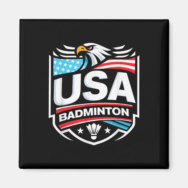 Imán Bádminton Usa (Frente)