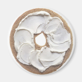 Imán Bagel con queso crema