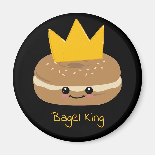 Imán Bagel King Bagel Buddies (Frente)