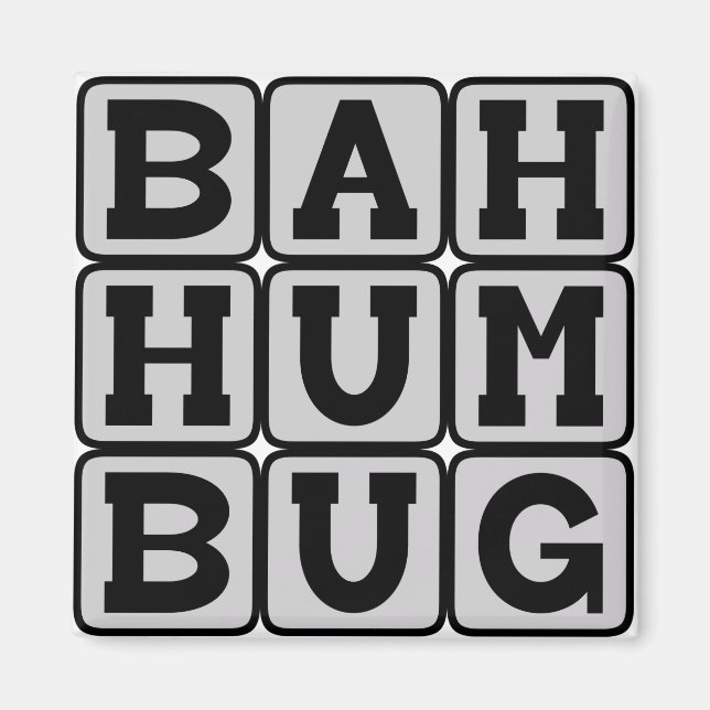Imán Bah Humbug, Sentimiento Anti-Navideño (Frente)