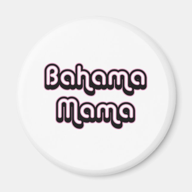 Imán Bahama Mama (Frente)