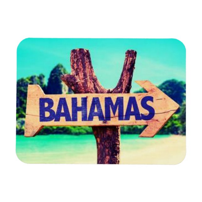Imán Bahamas (Horizontal)