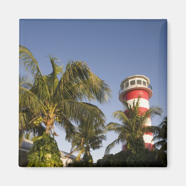 Imán Bahamas, Isla de Gran Bahama, Freeport, Atardecer (Frente)