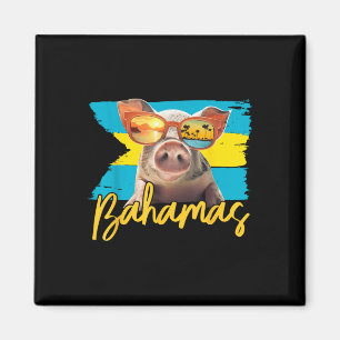 Imán Bahamas Natación de Cerdo Caribeños Viajes De Play