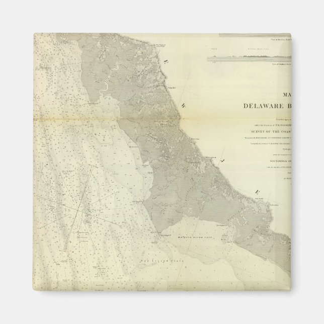 Imán Bahía de Delaware, río 2 (Frente)