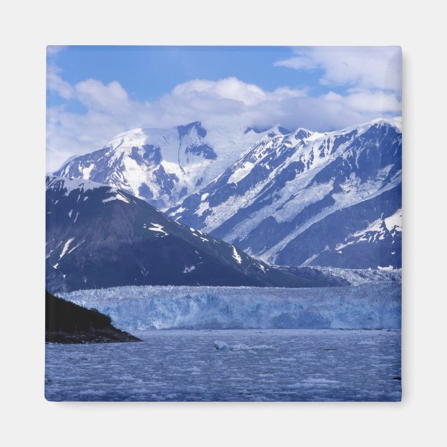 Imán Bahía de desencanto y glaciar Hubbard, (Frente)