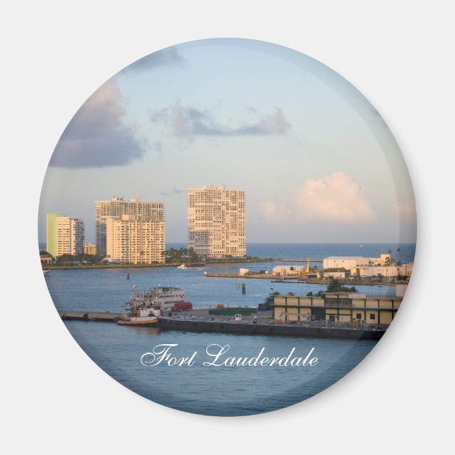 Imán Bahía de Fort Lauderdale (Frente)