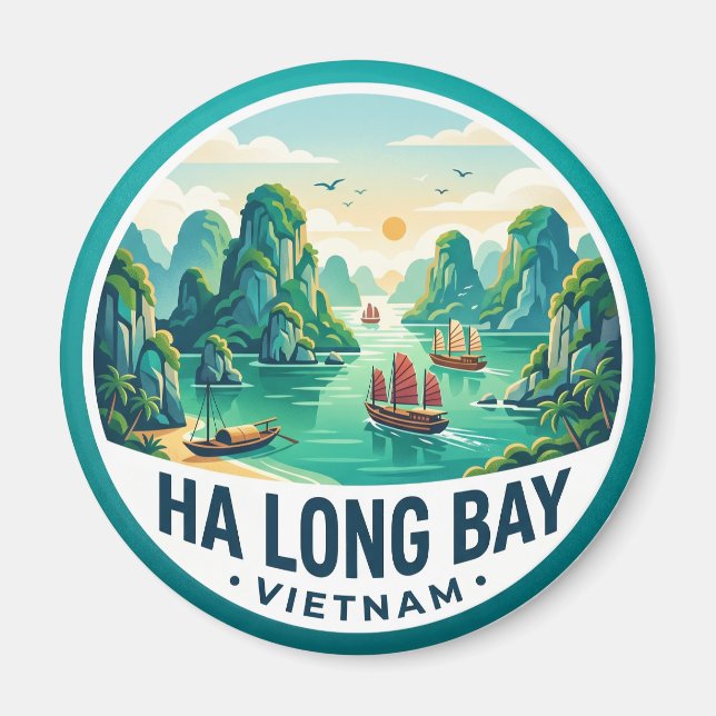 Imán Bahía de Ha Long Vietnam (Frente)