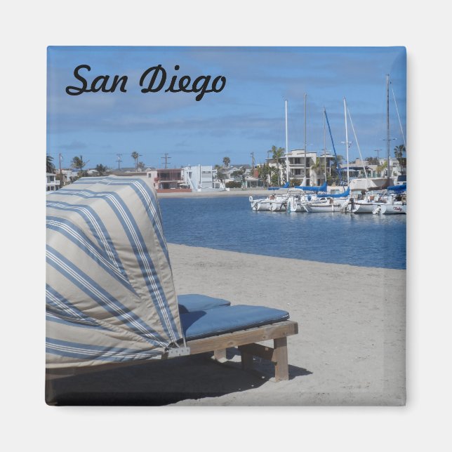 Imán Bahía de Misión - San Diego (Frente)
