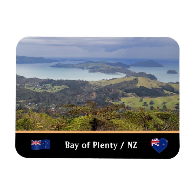 Imán Bahía de Plenty, Islas, pesca / Nueva Zelanda (Horizontal)